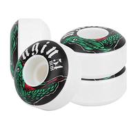 Alomejor Ruedas de Skate Street, diseño Suave y Duradero Ruedas Cruiser 54x32mm for Principiantes y Profesionales en Ciudad Parque y Viajes urbanos