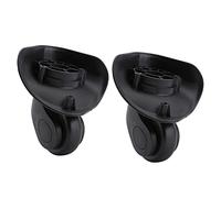 Alomejor Ruedas Giratorias de Repuesto para Maleta de Viaje - Juego de 2 Ruedas Universales para Equipaje, Fáciles de Instalar y Duraderas