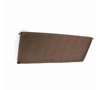 Alomejor Saco de Dormir para Camping, Saco de Dormir Ligero con Cremallera Bidireccional de Forro, for Camping (Café)