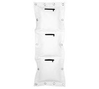Alomejor Saco de vacío Saco de Lona con Cremallera para Artes Marciales Muay Thai Kung Fu Makiwara(Triple Bag)