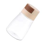 Alomejor Salero Dispensador de Especias Cuantitativo Multifuncional para Suministros de Cocina Botella de Condimento de Plástico Diámetro de la Cubierta de 4,7 Cm y Diámetro Inferior de 6 Cm (Beige)