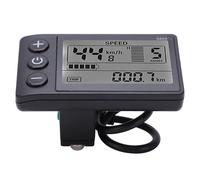 Alomejor Scooter LCD Display 24V 36V 48V Panel de Pantalla LCD Panel de Control de Bicicleta Eléctrica con Enchufe Impermeable