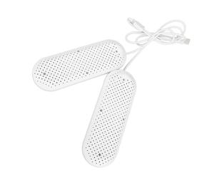 Alomejor Secador de Zapatos Secado Rápido Desodorizante Cálido para Uso Doméstico Material ABS Manual en Inglés (con función de temporizador)