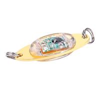 Alomejor Señuelo de la Pesca Luz LED Profundo Bajo el Agua Ojo Subacuático Pescado Señuelo Luz Intermitente Lámpara para la Pesca(Colorful)