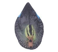 Alomejor Señuelo de Pato, Cebo de Caza Realista para Decoración de Jardín, Piscina, Lago, 10,2x4,5 Pulgadas, Pato de Plástico (Madre yuanyang)