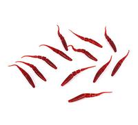 Alomejor Señuelos de Pesca Suave,Realistas y Flexibles Cebos de lombriz de Silicona Alta Durabilidad for Pescadores en Agua Dulce mar y ríos