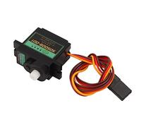 Alomejor Servo de Dirección Digital RC Engranaje de Plástico Liviano para Helicóptero y Dron RC, Respuesta Rápida para Helicóptero de Control Remoto