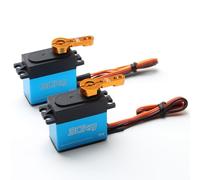 Alomejor Servo RC Digital de Alto par Resistente Al Agua para Coches y Robots RC a Escala 1/10, Servo de Engranaje de Metal para Profesores Universitarios, de 30 Kg para Control Remoto (Multicolor