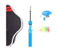 Alomejor Set de Pesca para Niños Pequeños, Caña de Pescar de 1.30m, para Juego de Pesca Infantil (Blue)