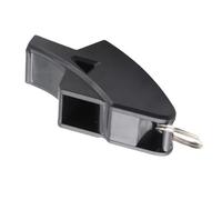 Alomejor Silbato de Delfín, Silbato de árbitro Profesional con Cordón para Competiciones, Entrenadores, Profesores, Escuelas, Gimnasios (Black)