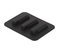 Alomejor Silenciador de Guitarra Mudo para el Entrenamiento Libre de Ruido - Accesorio de Silicona Suave para Guitarristas - Fácil de Instalar y Transportar Negro