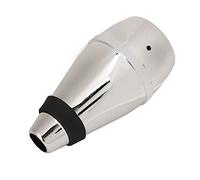 Alomejor Silenciador de Trompeta, Reemplazo de Mini Silenciador de Plástico ABS para Principiantes y Práctica en el Hogar (SILVER)