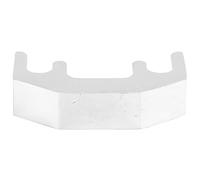 Alomejor Silenciador de Violín, Silenciador de Metal para Violines 1/2 y 4/4, Diseño Elegante Portátil para Principiantes que Practican en Silencio (SILVER)