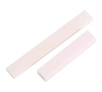 Alomejor Silla Guitarra acústica, Ajuste Altura intonación ceja Hueso Natural para Puentes estándar for músicos reparación Mejora Sonido afinación