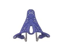 Alomejor Sillín de Bicicleta Asiento Hueco Sillín Plástico de Ingeniería 265 X 131 X 63 Mm Diseño Ligero y Transpirable Que Absorbe los Golpes para Ciclismo de Montaña, Carretera, Pista (Blue)