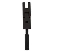 Alomejor Sillines de Trémolo con Puente de Rodillos, Aleación de Zinc Duradera para Guitarristas Eléctricos, 6 Unidades (BLACK)