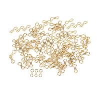 Alomejor Sinker Eyes 300PCS Carpa Fishing Wire Ojos Sinker Fishing Tamaño S M Long Sinker Eyes Ojales Tornillo(M)