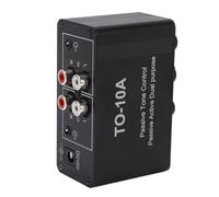 Alomejor Sintonizador EQ Pasivo, Controlador Avanzado de Volumen de Graves Agudos NE5532 para Equipos de Audio Doméstico, Carcasa Metálica Completa