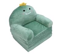 Alomejor Sofá Plegable para Niños Pequeños, Mini sofá de Franela Suave para Niños, Cama Portátil Ligero Jugar y Relajarse (3 Capas)