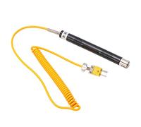 Alomejor Sonda Termopar Tipo K, Liviana y Eficiente, Ideal para Control de Temperatura en Fabricación de Acero y Cerámica, Plástico de Ingeniería, 1 Unidad