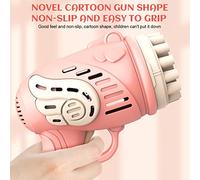 Alomejor Soplador de Burbujas, Fabricante de Burbujas de con Diseño único, Adecuado para Cumpleaños de Niños, Juguetes de Espuma Seguros (Alomejor4fpuvhqmek-10337779)