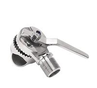 Alomejor Soporte de Antena VHF, Soporte Marino de Trinquete Ajustable de Acero Inoxidable 316 para Rieles de 7/8 a 1 Pulgada