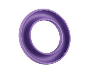 Alomejor Soporte De Bobina Flexible De Plástico Gomoso Para Coser Organizador De Almacenamiento De Hilo De Bordar Para Máquina De Coser Doméstica - Azul (PURPLE)
