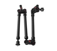 Alomejor Soporte de Brazo Universal Ajustable de 755mm para Luz de Cámara y Soporte de Micrófono en Fotografía y Transmisión en Vivo, Aleación de Aluminio
