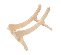Alomejor Soporte de Ciclismo de Madera Soporte Estable Ajustable para Uso Interior y Exterior para Ciclistas Madera Maciza