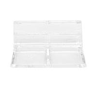 Alomejor Soporte de Cubierta de Vidrio para Acuario, Clips Duraderos para Pecera, 20 Piezas para Caja de Mascotas, Tanques de Hierba, Acrílico Transparente, 5mm-12mm (12mm)