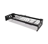 Alomejor Soporte de Drenaje de Vajilla Montado en la Pared, Estante de Almacenamiento de Cubiertos de Hierro Compacto para Organización de Cocina y Comedor (Titular de plato)