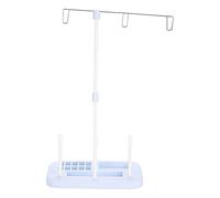 Alomejor Soporte de Hilo de Coser Preciso, Soporte Ligero para Máquina de Coser para Bordar sin Complicaciones, de Carrete de 3 Conos para Artesanos y Entusiastas del Bricolaje