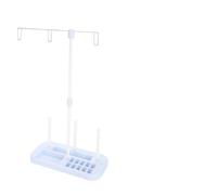 Alomejor Soporte de Hilo de Coser Preciso, Soporte Ligero para Máquina de Coser para Bordar sin Complicaciones, de Carrete de 3 Conos para Artesanos y Entusiastas del Bricolaje