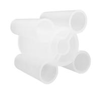 Alomejor Soporte de Hilo para Máquina de Coser de Plástico Resistente para una Gestión Eficaz del Hilo para 14HDX5004 SE017 Huskylock S15