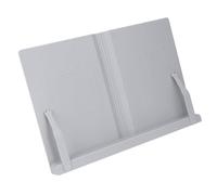 Alomejor Soporte de Lectura de Escritorio Ajustable, Soporte Ergonómico para Libros para Tableta, Teléfono Móvil, Portátil, para Libros de Escritorio Que Ahorra Espacio para Oficina, Estudio en Casa