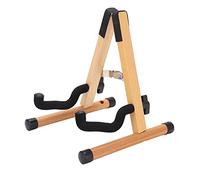 Alomejor Soporte de Madera para Violín, Expositor Plegable y Desmontable de Madera de Haya, con Base de Goma y Metal, para Violín, Ukelele, Mandolina e Instrumentos de Cuerda pequeños.