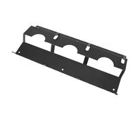 Alomejor Soporte de Molinillo de ángulo de Montaje en la Pared con 3 Ganchos Adecuados para una Percha de Cable para una Rejilla de Almacenamiento de Molinillo y 15 Piezas de Discos de Molienda para