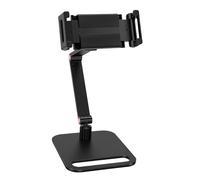 Alomejor Soporte de Monitor Portátil Ajustable para Visualización Ergonómica en Casa u Oficina, Aleación de Aluminio, Rotación de 360 Grados, Se Adapta a Pantallas de hasta 17,3 Pulgadas (Clip de