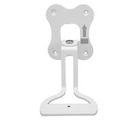 Alomejor Soporte de Montaje en Pared para Altavoz Giratorio, Ahorro de Espacio para Altavoces Inalámbricos Era 100, Diseño de Metal Duradero, Paquete de 2 (White)