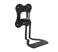 Alomejor Soporte de Montaje en Pared para Altavoz Giratorio, Ahorro de Espacio para Altavoces Inalámbricos Era 100, Diseño de Metal Duradero, Paquete de 2 (Black)