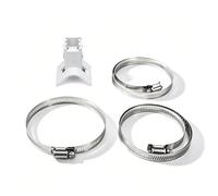 Alomejor Soporte de Montaje en Poste Universal para Cámaras de Seguridad Kit de Montaje de Acero Duradero Resistente a la Intemperie para SoloCam E42 E30 S340 S330 Blanco 1 Unidad para Exteriores
