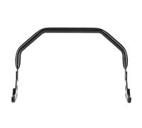 Alomejor Soporte de Navegación para Motocicleta, Soporte para GPS para Teléfono de Acero Inoxidable 304, Montaje en Barra Frontal de 12 Mm, Encima de los Medidores para Montar en Viaje, Apto para