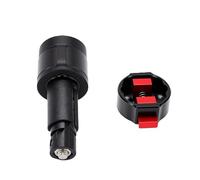 Alomejor Soporte de Pared para Bicicleta de Aleación de Aluminio, Estante para Bicicletas Montado en la Pared, Almacenamiento que Ahorra Espacio para Bicicletas de Carretera, Organizador (BLACK)