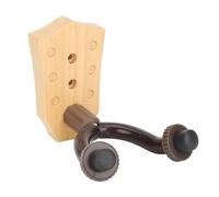 Alomejor Soporte de Pared para Guitarra, Perchas en Forma de U, Soporte de Gancho de Pared con Funda de Goma, para bajo Eléctrico Acústico, Guitarra Clásica y Ukelele (Tipo 1)