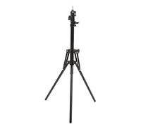 Alomejor Soporte de Trípode para Teléfono de 1,6 M con Remache, Soporte Fijo, Base Antideslizante para Cámara, Luces de Vídeo en Vivo, para Móvil Compacto y Plegable