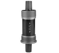 Alomejor Soporte Inferior de Bicicleta 118, 120, 122,5, 124,5, 127,5 mm, Eje de Orificio de Cuarto de Acero para manivela de Eje c¨®Nico Cuadrado(68X120L)