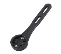 Alomejor Soporte Manubrio Bicicleta para Teléfono y Computadora, Accesorio Multifunción Ligero Compatible con Dispositivos Inteligentes, Diseño Integrado Fibra Carbono, Fácil Instalación, Color Negro