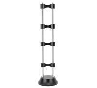 Alomejor Soporte Organizador de Cables HiFi Premium, Aislamiento de Vibración para Altavoces, Instrumentos Musicales, Negro, 402mm