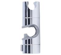 Alomejor Soporte para alcachofa de ducha con barra deslizante precisa abrazadera recta ajustable a 360 grados para tubo de 18-25 mm, altura ajustable, fácil de instalar para una experiencia de baño
