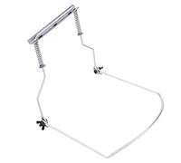 Alomejor Soporte para Armónica de 10 Agujeros, Accesorio de Metal para Cuello, Portátil Rack Holder Ideal para Melodica y Armónica Dobler, Compatible con Modelos Estándar, Uso Manos Libres